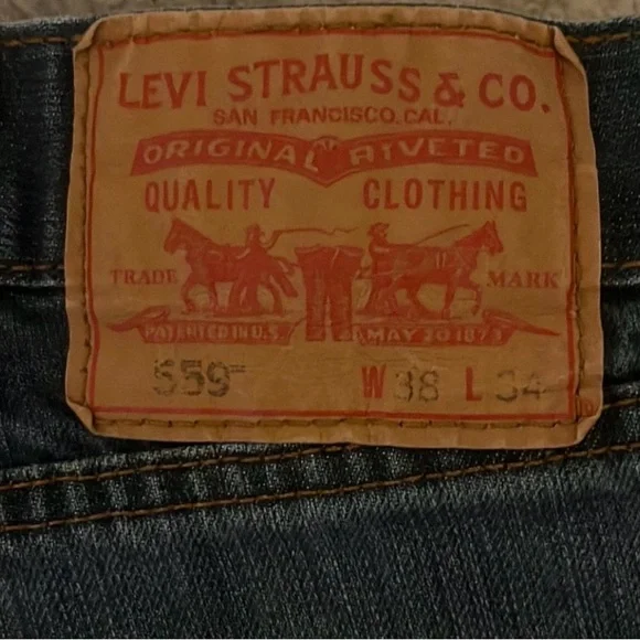 Levi's Style 559 Men's Jeans - Picture 2 of 6